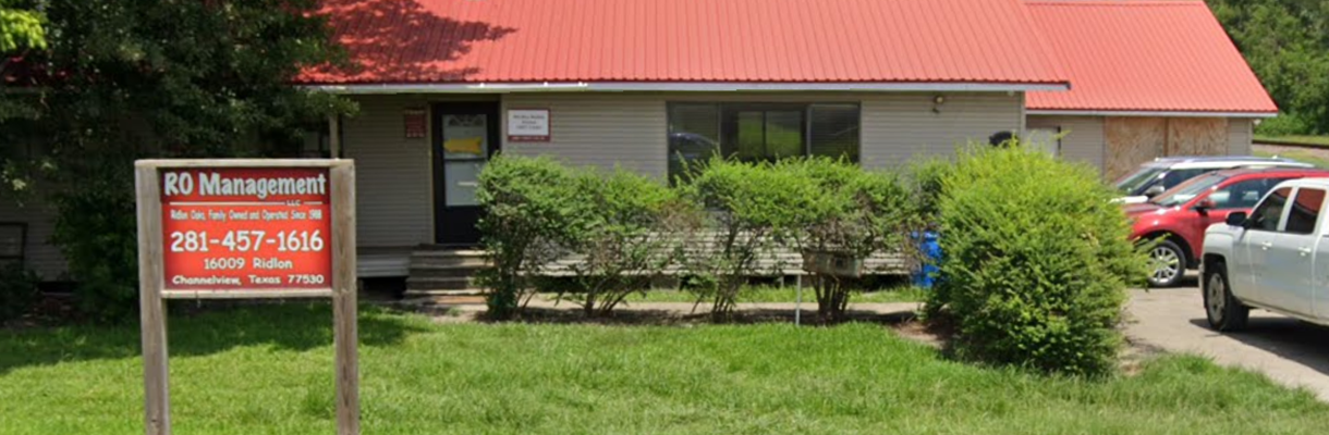 Ridlon Oaks office with sign